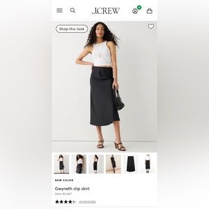 JCREW Slip Skirt
